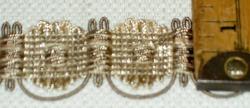 Color Winter Wheat Decorative Basketweave Border Gimp Fabric Trim
