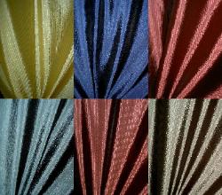 Pattern Palio, vertical striped polyester nylon faux silk for curtains, draperies and window treatments