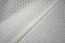 Folded Erie Islands Fabrics Freefall 676 Color EggShell Upholstery Weight Discount Fabric U011008-002