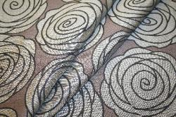 Erie Islands Fabrics Mod Squad Color Ash Upholstery Weight Discount Fabric Folded Image