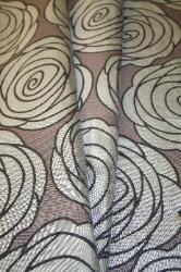 Erie Islands Fabrics Mod Squad Color Ash Upholstery Weight Discount Fabric draped