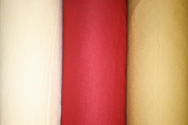 Order these $7 a yard cheap decor Erie Islands Fabrics Shogun Basic Solid Colors Natural Cherry Buff Fabrics