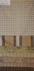 highend premium upscale designer fashion home decor fabrics, with artistic unique handcrafted looks in natural tones