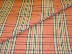 Closeup folded image of multipurpose fabric perfect for upholstery, window treatments (drapery, curtains), decorative pillows, and almost any home decor project soft but durable cotton