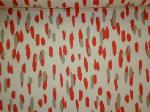 Robert Allen's Madcap Cottage Mill Reef Color Rhubarb Fabric