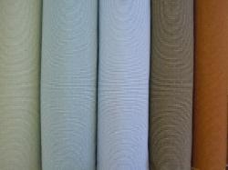 Rolls of colors of multipurpose moire pinstriped designer classic from P Kaufmann Fabrics for curtains, drapery, upholstery, bedding and slipcovers - Click for Page