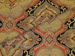 Closeup folded image of High Design Tapestry look, heavy duty rayon poly, for upholstery and interior decorating