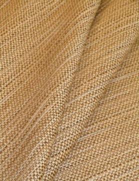 Draped curtain image of Brisbane in Cashmere Upholstery Fabric woven textured small basketweave pattern