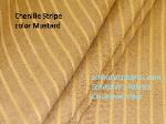 Chenille Stripe color Mustard