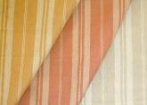 Deck Stripe Decorating Fabrics Colors Butterscotch, Adobe or Mineral quality traditional interior design fabric discounted to less than $15.00 a yard