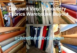 Click for Discount Outlet Vinyl Upholstery Fabrics Warehouse Buyout Page