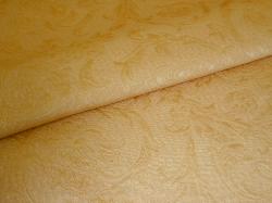 Closeup folded image of multipurpose interior decorating fabric Fabricut Linden Jasmine