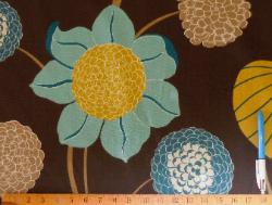 Sample of Fabricut Pattern Zahara Color Mocha Mist