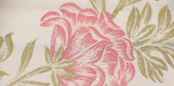 Swatch of Fabricut Silk Floral Pattern Lorelai color Blossom