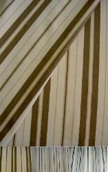 London Stripe Faux Linen Fabric