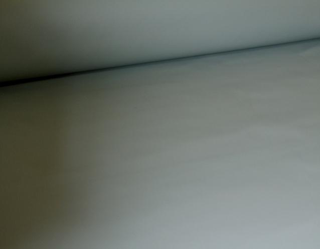 Angled image of Economy Vinyl Upholstery Fabric Pattern Gaucho Color Robins Egg Faux Leather Texture PU fabric
