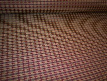 Hospitality Upholstery Fabric pattern Zenith Space Craft a Swavelle/Millcreek Crypton finish Geometric design Fabric Color Chianti