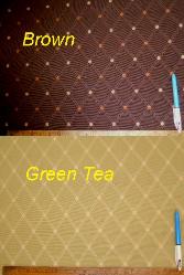 Samples of Decorator diamond pattern Isabella from P Kaufmann Clearance Sale