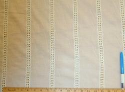 Sample of Pattern Leaf Stripe color Mist from Braemore Textiles
