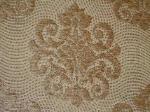 Marcava Color Taupe and Sand ChenilleUpholstery Fabric Sample