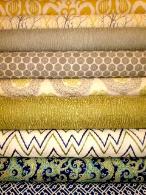 Click for New Duralee Summer Colors in Stock coordinating home decorating and upholstery fabrics in yellows grays greens and blues