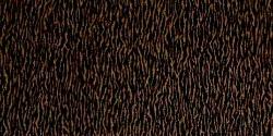 Swatch Pattern Black Forest in Coral tree bark looking design, burnt orange coral color on black