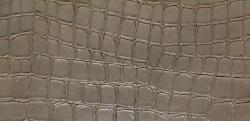 faux reptile hide vinyl in color Tobacco