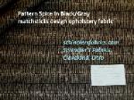 Pattern Spice in Black/Gray matchsticks design upholstery fabric
