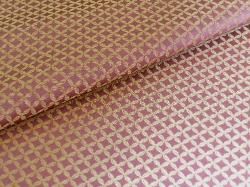 Closeup of Classic Diamond Design Upholstery and Home Decor Fabric
