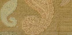 Sage Paisley Fish Upholstery/Decorating Fabric from our American Silk Mills warehouse clearance buyout