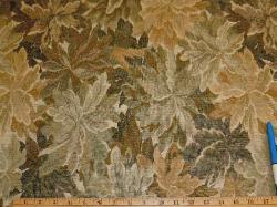 Sample of Robert Allen tapestry like floral pattern Tenafly Color Sage Upholstery Fabric