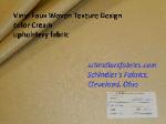 Vinyl Faux Woven Texture Design subtle woven tweed texture in color Cream upholstery fabric